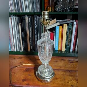 Lamp Hollywood regency style 15" high